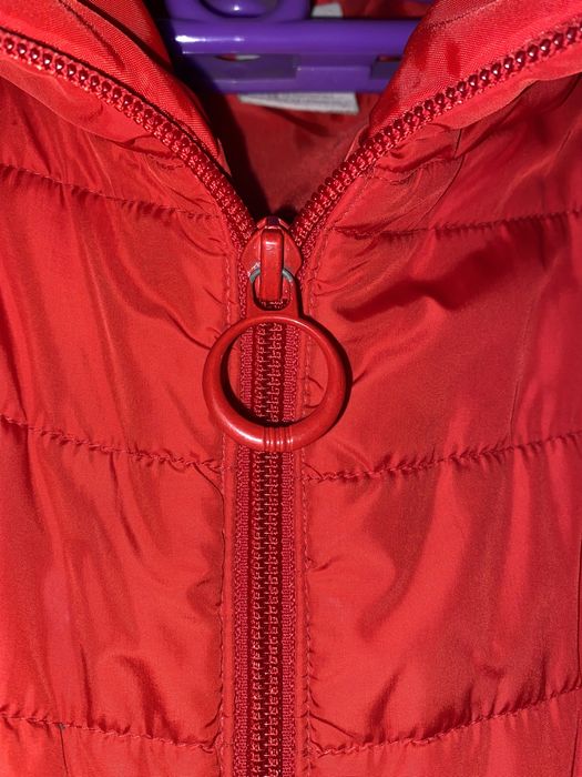 Kurtka czerwona damska adidas