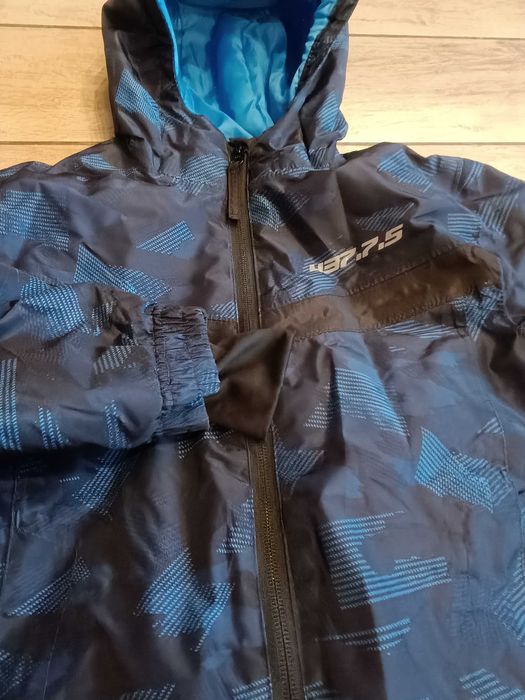 Strój narciarski kombinezon 2 częściowy komplet 122/128 idealny stan