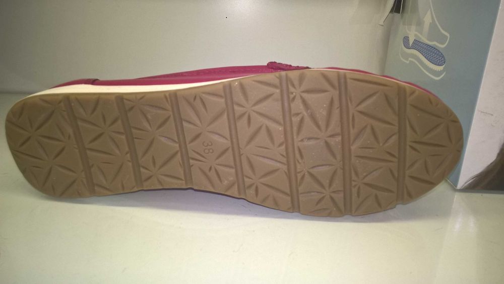 mokasynki damskie- fuksja r. 37, 39, 40,