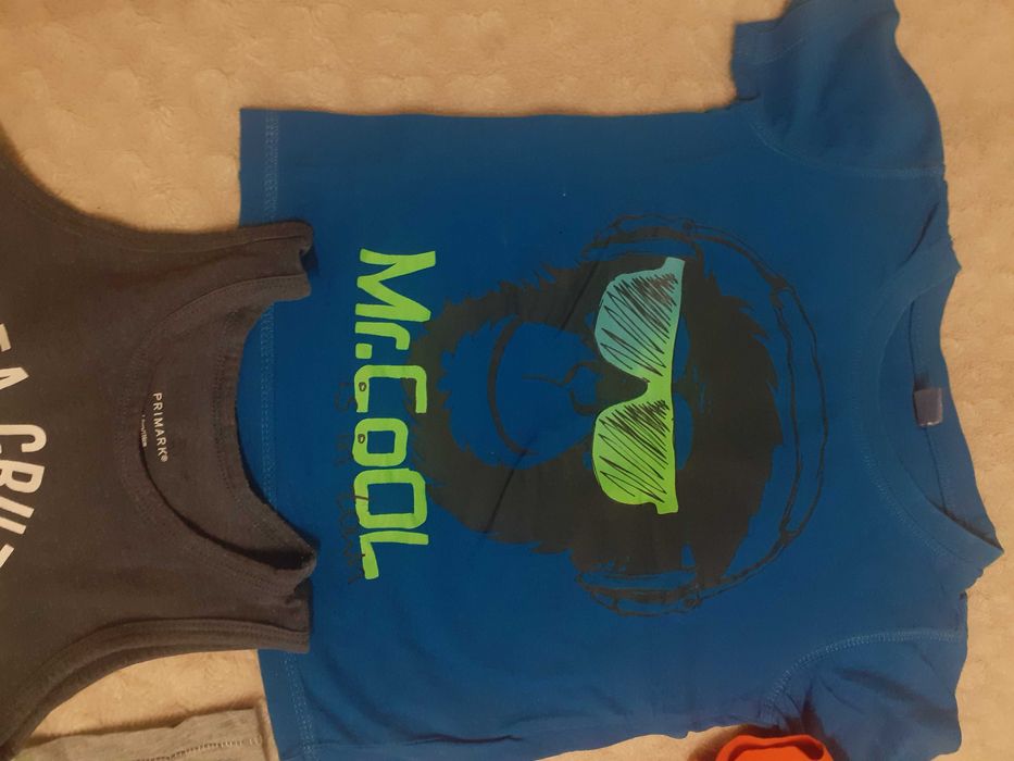 zestaw bluzek krótki rękaw  r. 116