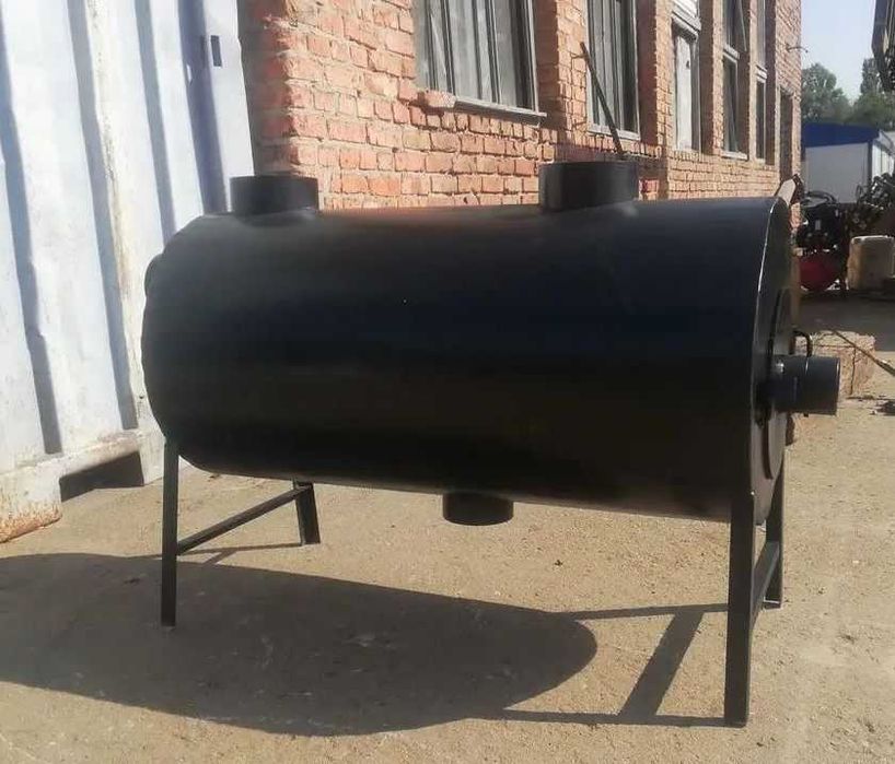 440 м3! 5мм! Обдув! Теплогенератор Печь Буржуйка Булерьян Піч Булер'ян