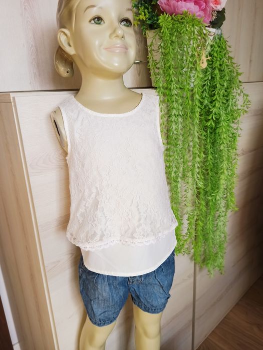 Bluzka 110 , 116 , bluzeczka dla dziewczynki 110 , 116 top 110 , 116