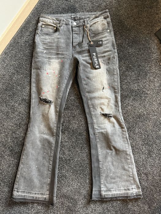 Flared Jeansy Purple Brand
