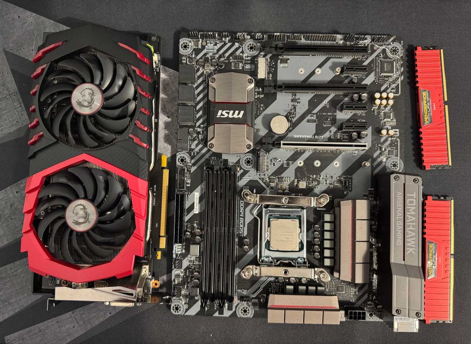 GTX 1070 / i7 7700k / 16GB DDR4 / MSI Z270 TOMAHAWK / Enduro FM1