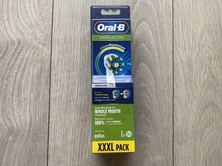 10x Oryginalne Końcówki Oral-B CROSS ACTION Okazja