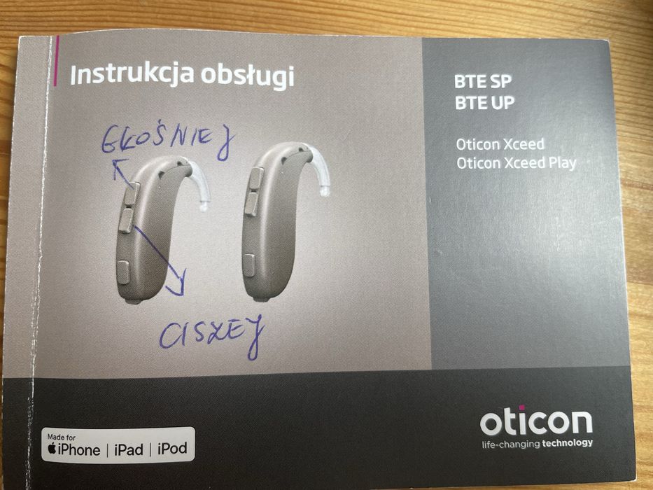 Aparat słuchowy Oticon Xceed 3 BTE