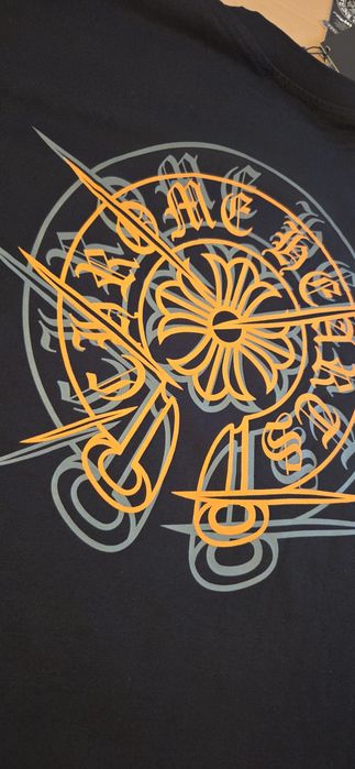 Tshirt czarny Chrome Hearts XL