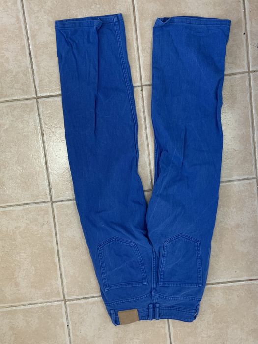 Calças azuis bershka