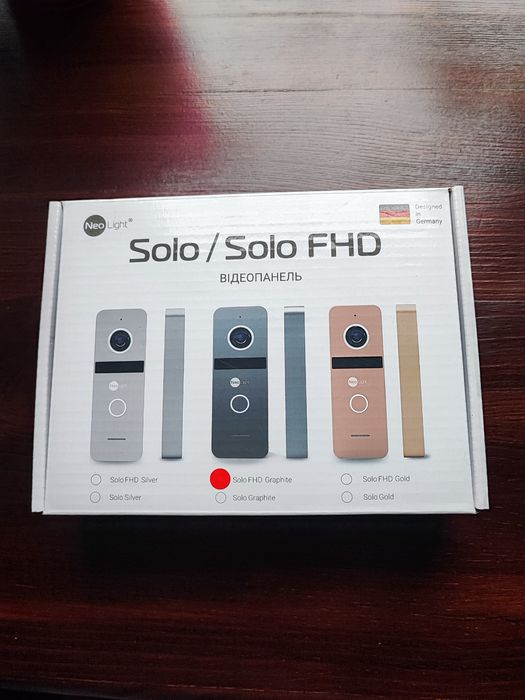 Відеодомофон NeoLigh t Kappa+HD с відеопанелью Solo FHD