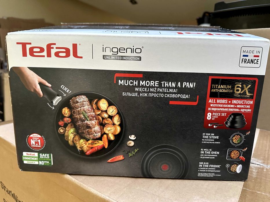 Набір посуду Tefal Ingenio Unlimited 8 предметів L7639553 Набор посуды