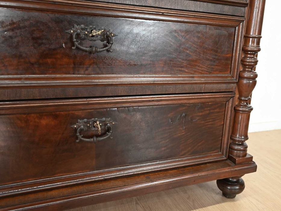 komoda eklektyczna cztery szuflady s030404