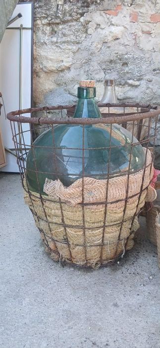 Garrafões de vidro vintaje