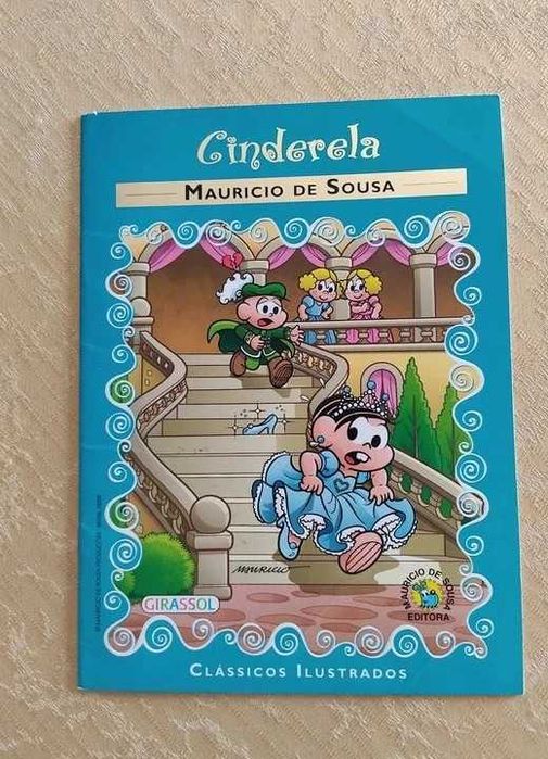 Coleção de 5 livros com histórias clássicas ilustradas