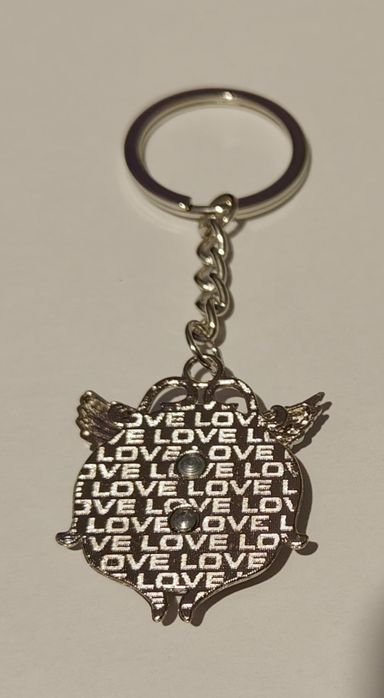 Metalowy Błyszczący Brelok Orzeł