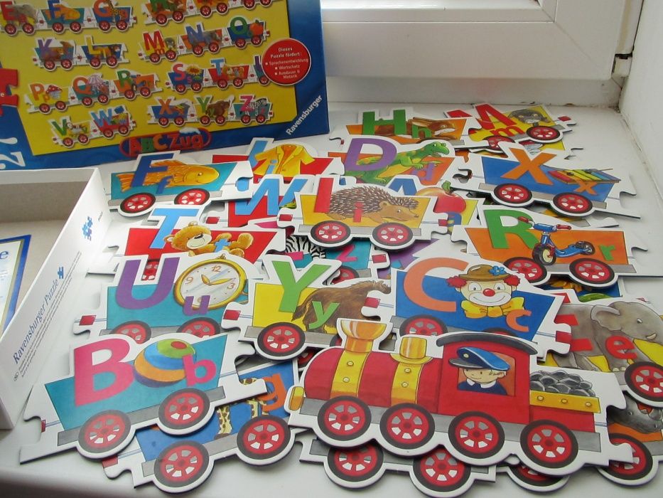 Новая немецкая игра "ABC Zug" от Ravensburger 4-7 лет