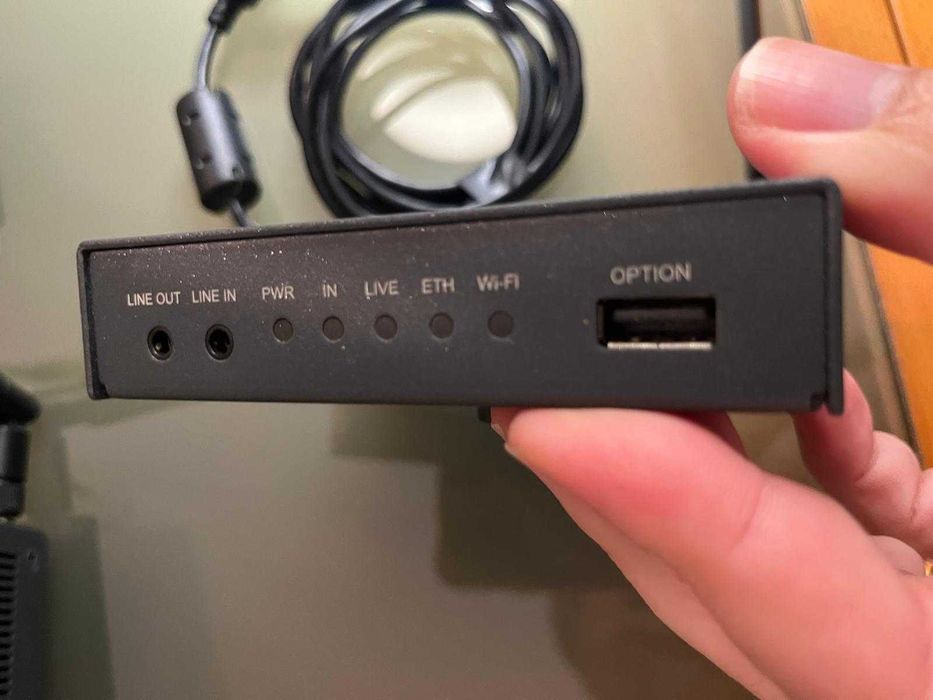 Ultra Encoder (duas unidades uma HDMI e outra SDI)  - Transmita em direto SRT (também)