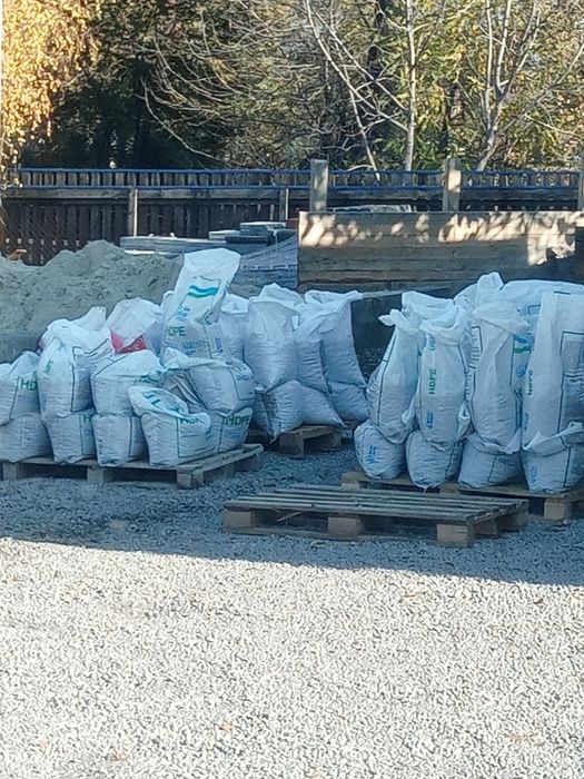 Щебень песок в мешках, доставка!