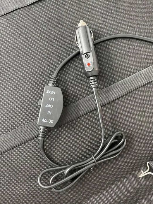 Накидка с подогревом для сиденья автомобиля 12v