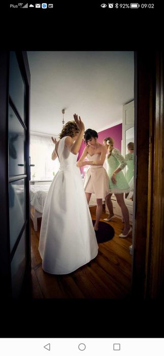 Suknia ślubna 2 w 1