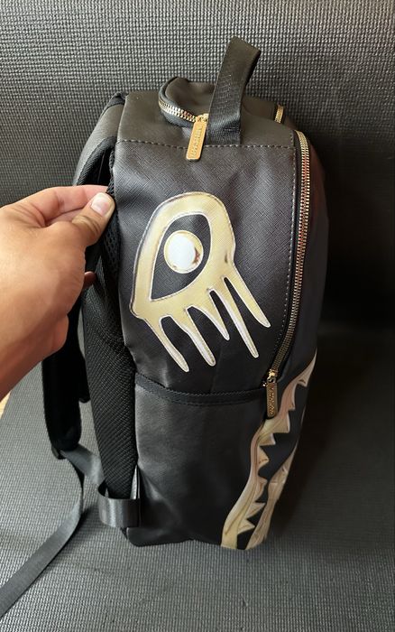 Рюкзак Sprayground Gold and Dangerous Backpack портфель в школу спрейграунд спрейгроунд бекпек спрей spreygraund spraygraund шкільний
