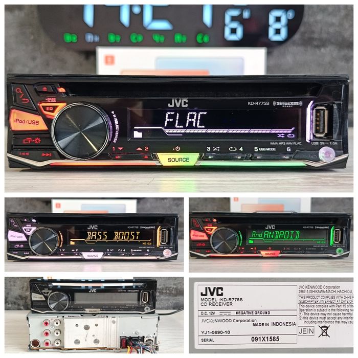 Процесорний JVC kd-bt /Bluetooth
