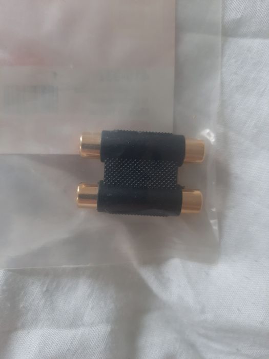 Позолочений подвійний адаптер