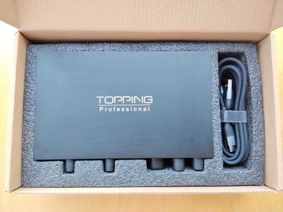 TOPPING E2x2 OTG Professional аудиоинтерфейс USB звуковая карта