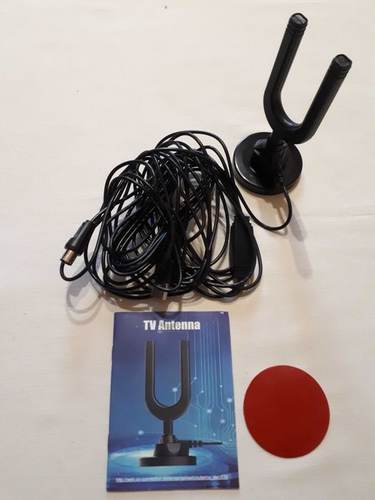 Цифрова антена DVB-T2 для телевізора або DVD плеєра