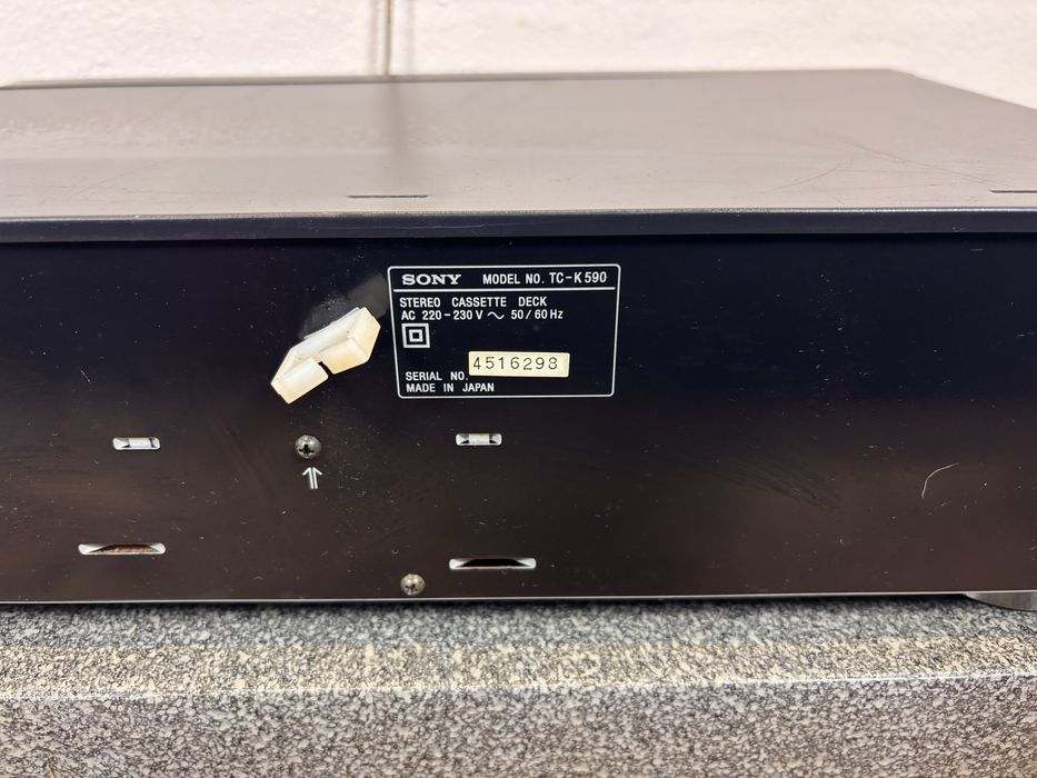 Magnetofon Sony TC K 590