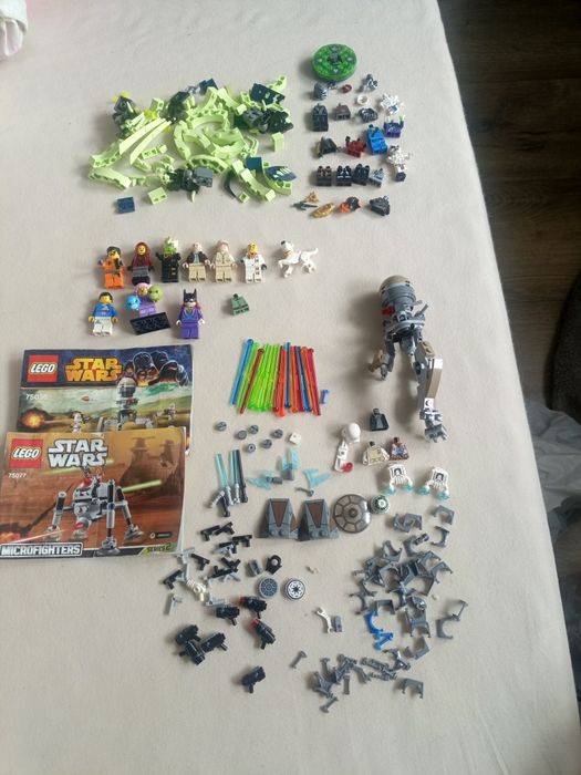 Lego części,figurki