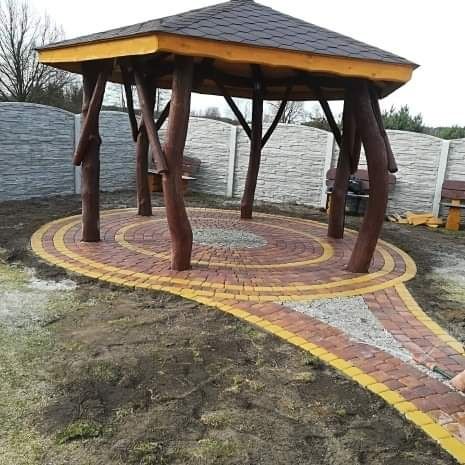 Ukladanie kostki brukowej