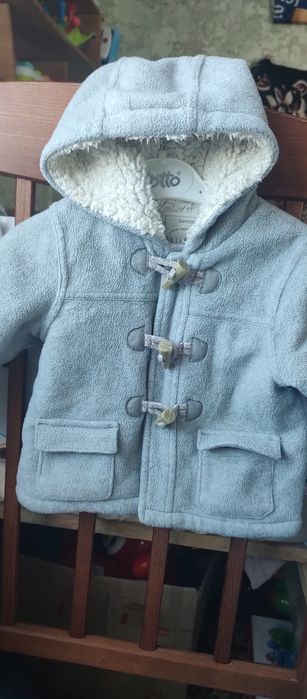 Тепла флісова куртка George на овчині (9-12 міс)