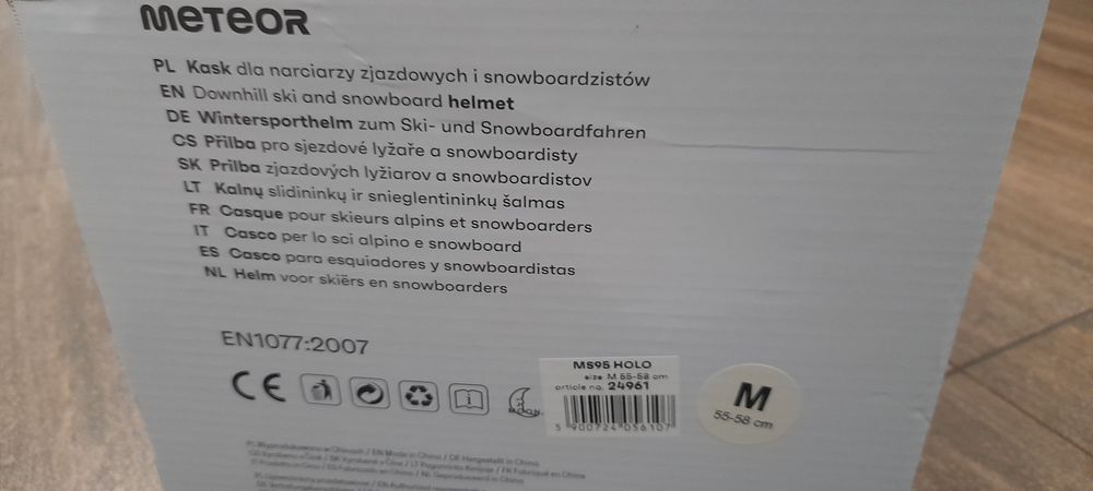 Kask Meteor MTR HOLO rozmiar M 55-58cm