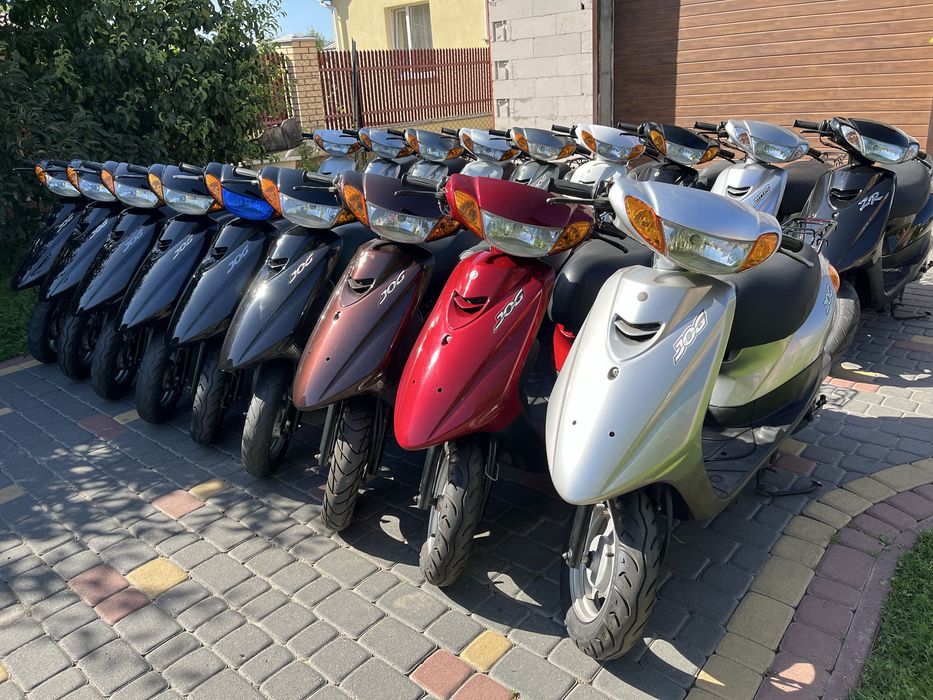 Скутери з Японії без пробігу по Україні