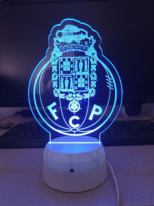 Candeeiro led personalizado