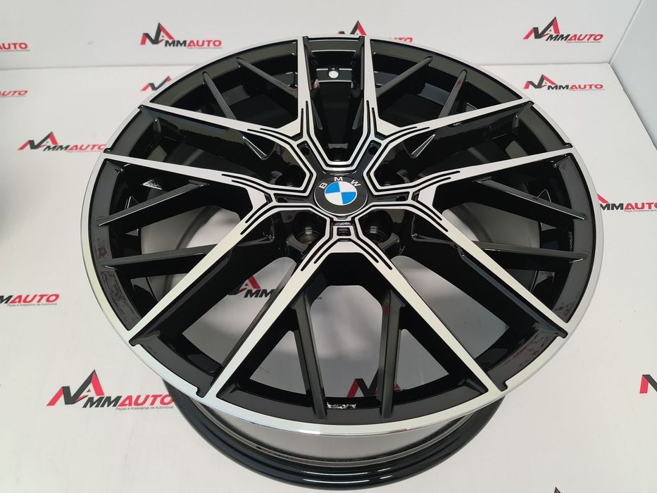 Jantes Look BMW 555M Preto Polido 19 (5x112)