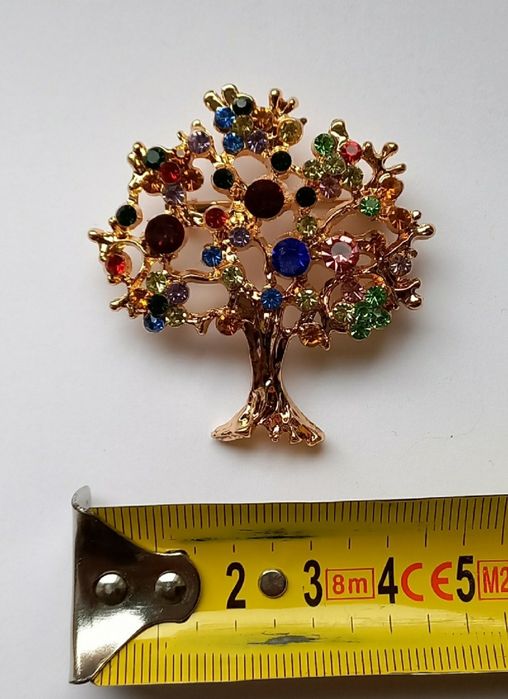 Broszka Drzewko owocowe