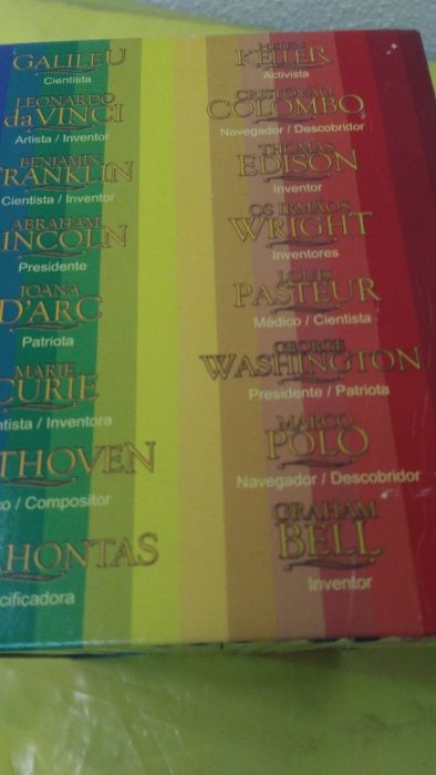 Coletânea DVD infanto juvenil - Grandes Heróis da História