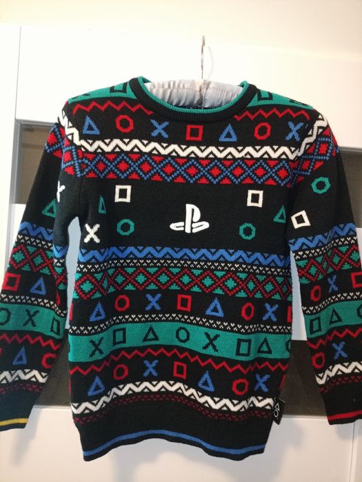 Sweter dla chłopca PlayStation 140