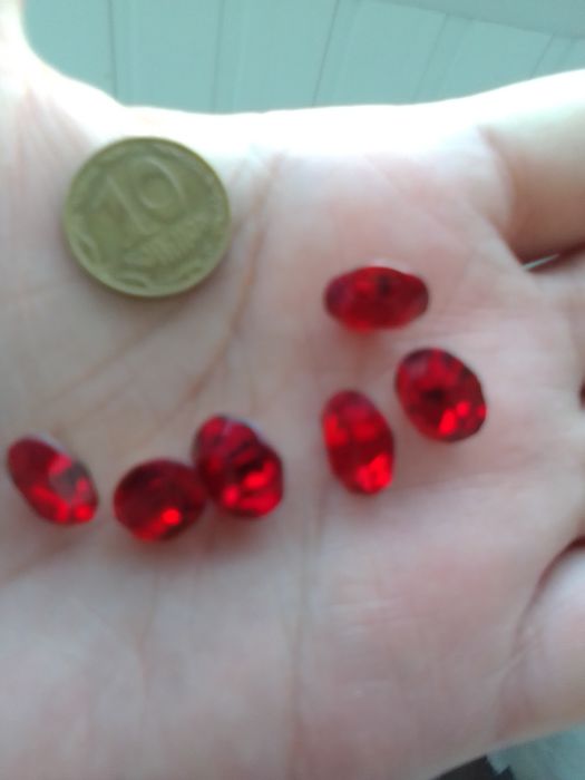 Продам камни  из колец времен СССР