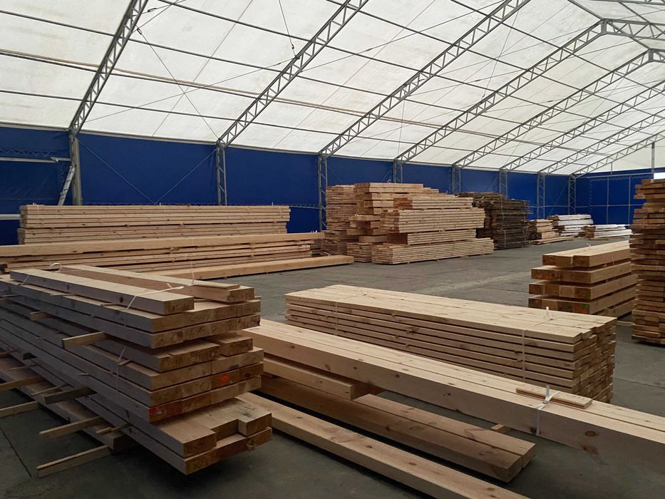 Tarcica konstrukcyjna C24, Więźba dachowa C24 (suszona, strugana)