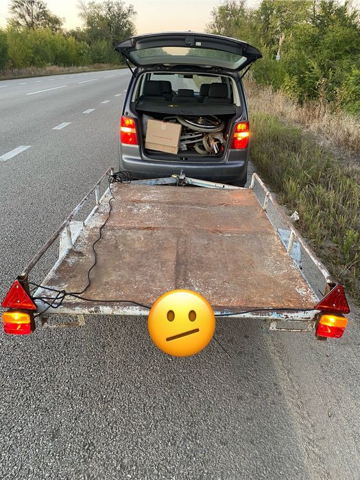 Прицеп лафет-платформа для квадрика - 2000х1350