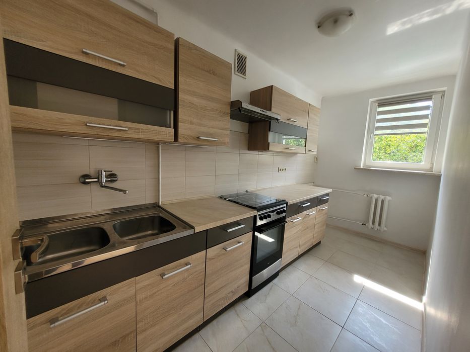 Do wynajęcia 3-pokojowe mieszkanie 48 m² + komórka lokatorska w centrum Otwocka ul. Hoża 9, 1. piętro