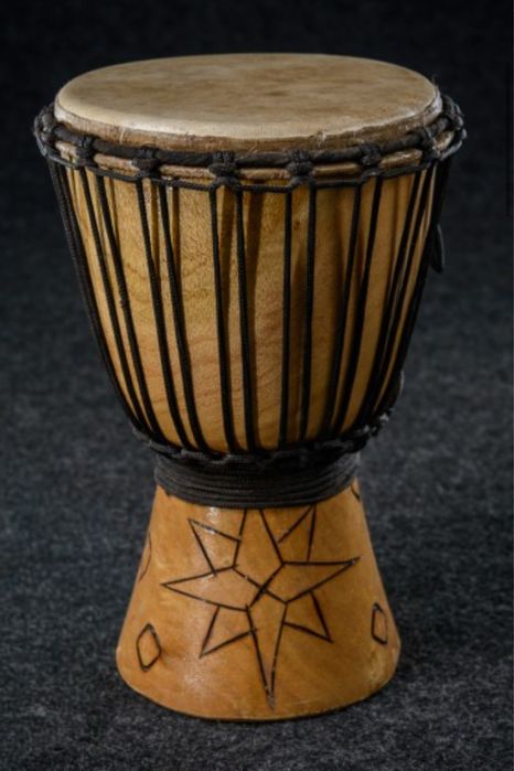 Nowy bęben Djembe z Mali - 20 x 31 cm