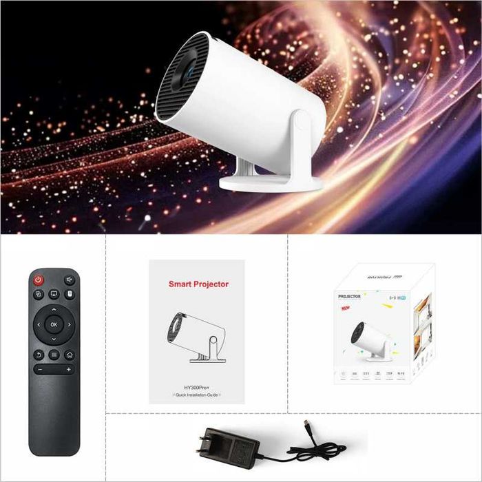 Смарт проектор Magcubic HY300Pro+ 720P 1/8 Гб до 290 ANSI Android 11