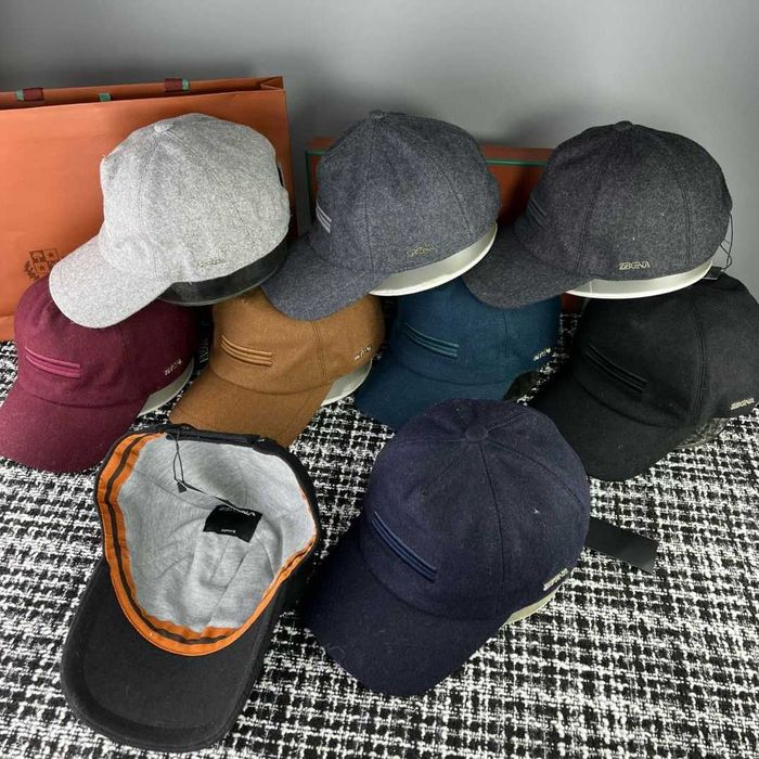 Кепка бейсболка ZEGNA вовна кашемір