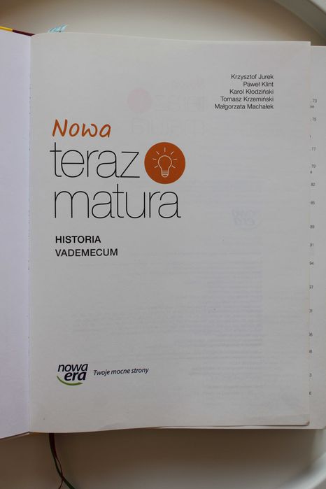 Vademecum Nowa teraz matura Historia