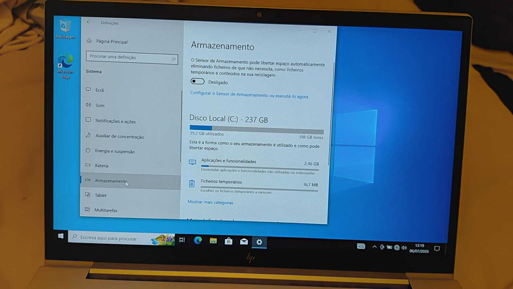Portátil HP Elitebook 840 G8 - i5 - 237 GB - 16 GB RAM