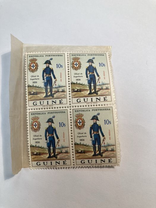 Selos da Guiné 1966 Série Militar, Não Usados