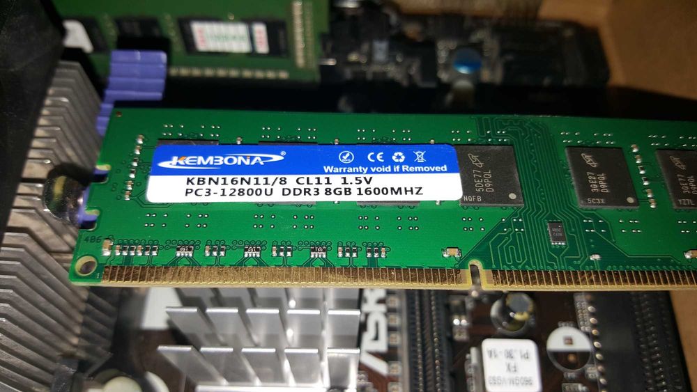 Комплект Мать + AMD 6300FX + 12gb ddr3 1600